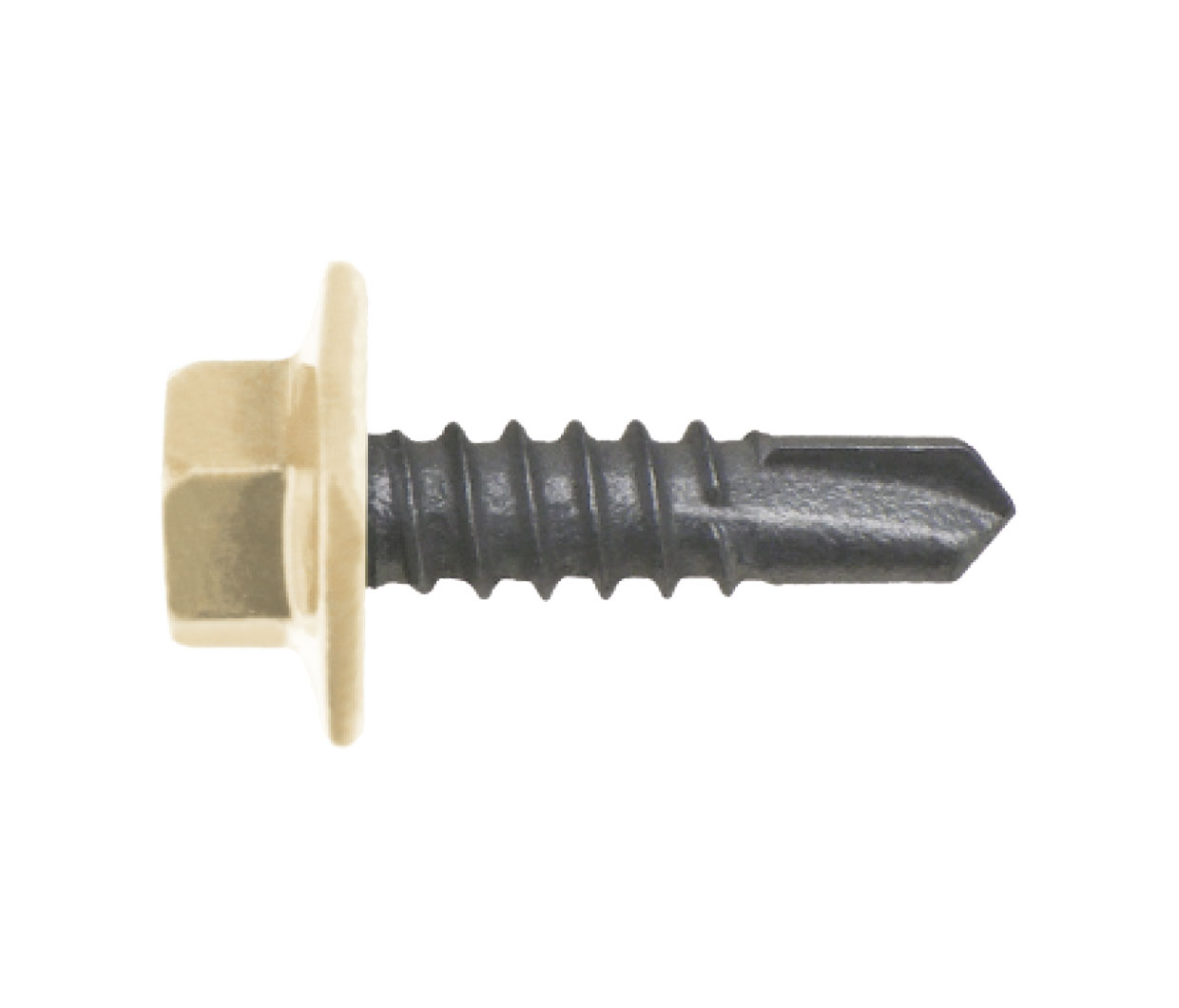 SCREW SDM HEX BARE C4 10-16 X 16 DOVER WHITE